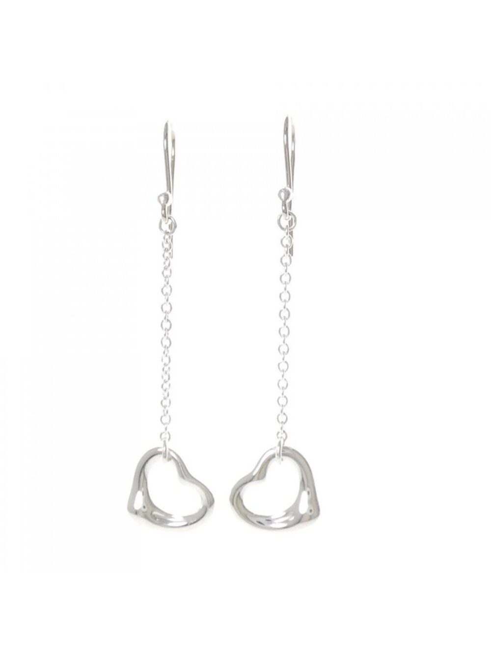 Tiffany & Co Open Heart Drop Earrings